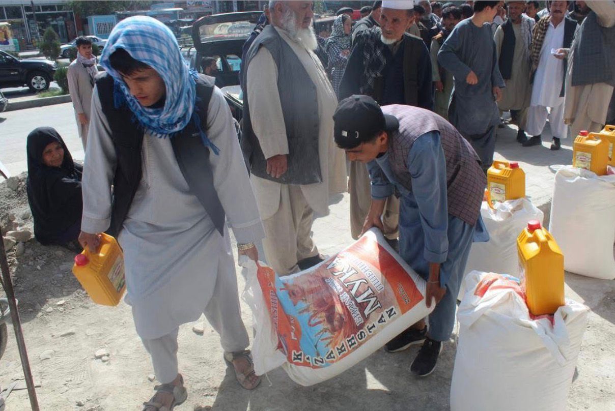 Humanitarian Relief distribution 3