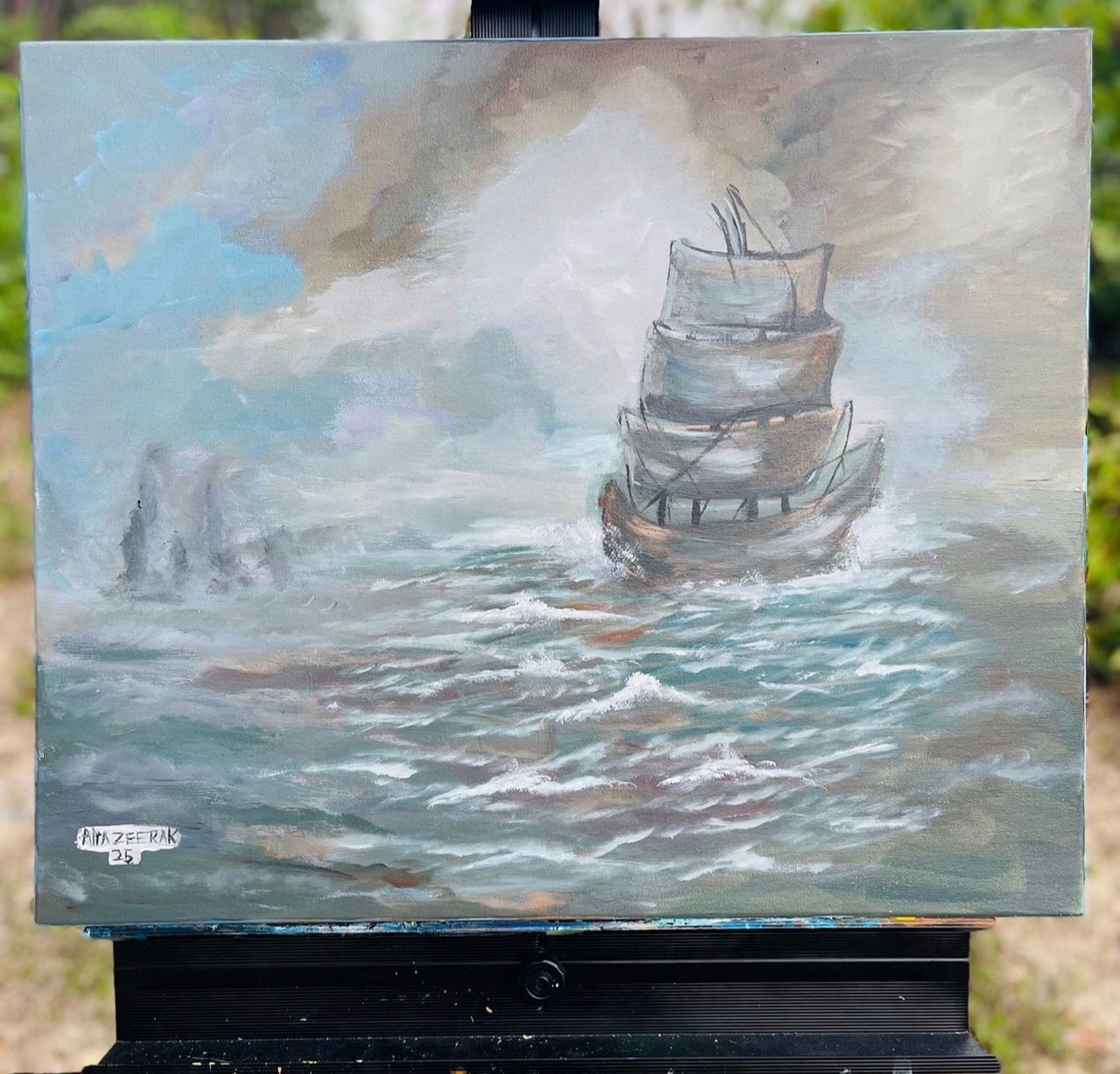 Student drawing study 12