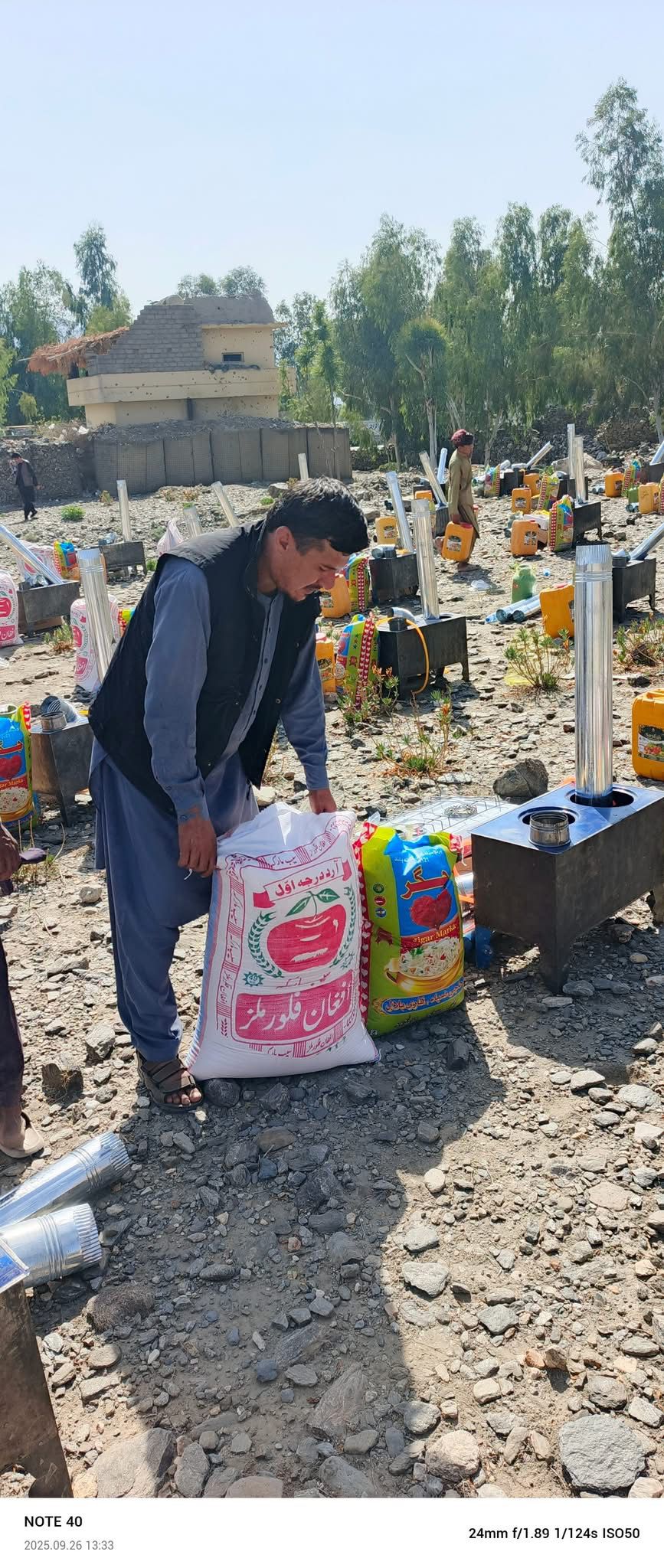 Humanitarian Relief distribution 1