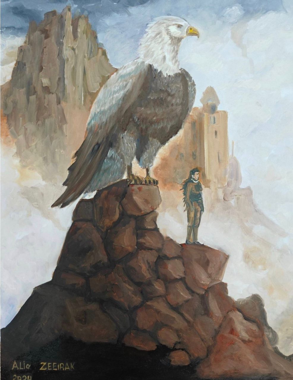 Student drawing study 11