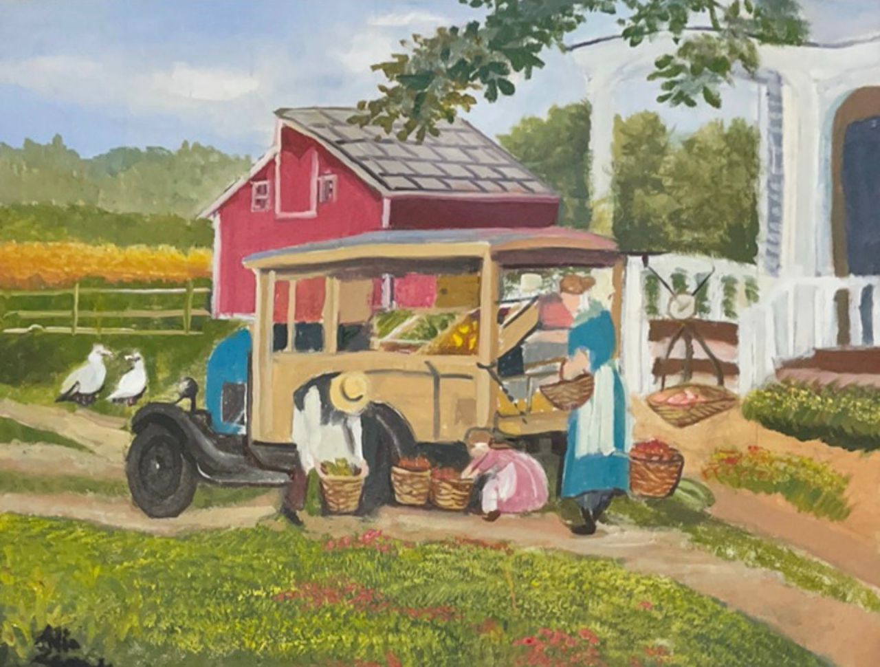 Student drawing study 8